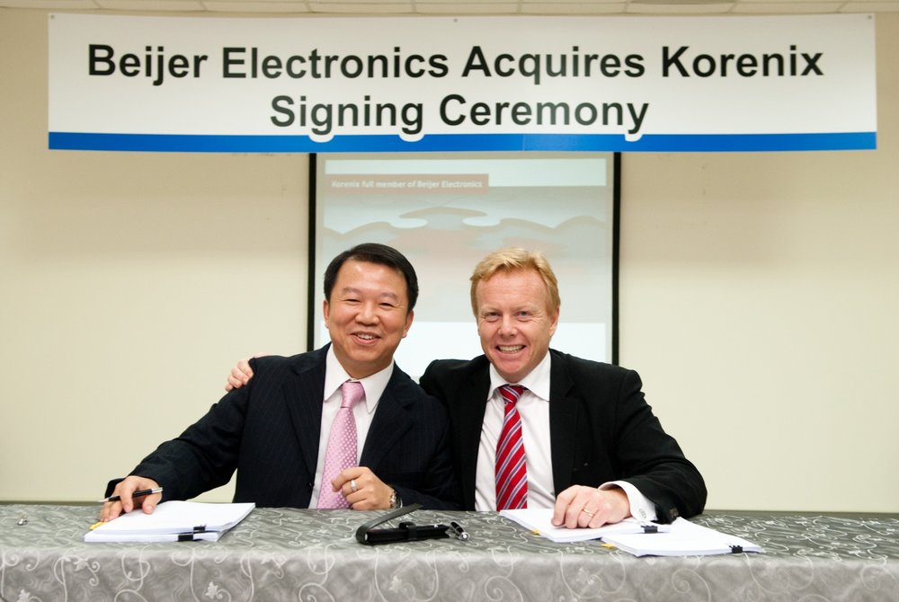 Beijer Electronics adquiere la compañía Korenix, especializada en comunicaciones de datos.